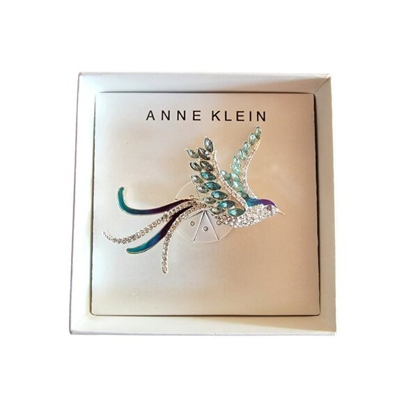 Anne Klein Lovely Bird Brooch  NIB - Picture 2 of 3